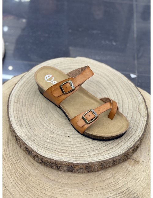 Sandalia Calle Camel