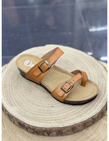 Sandalia Calle Camel