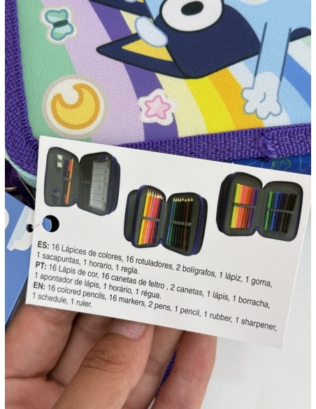 Plumier Bluey 3 niveles