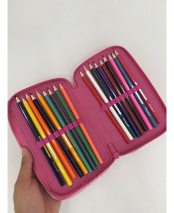 Plumier Stitch 3 niveles Rosa 2