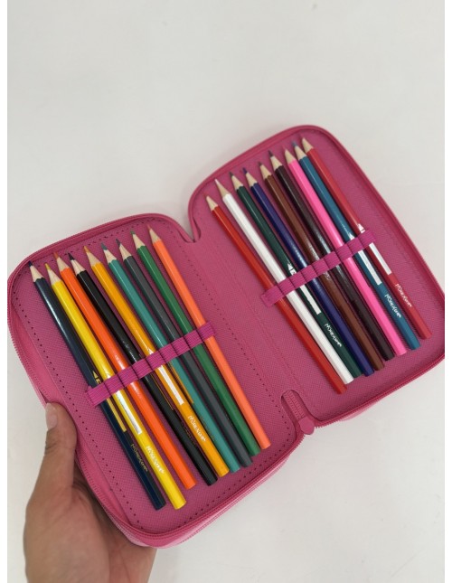 Plumier Stitch 3 niveles Rosa