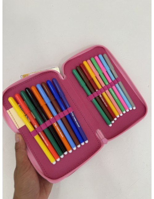 Plumier Stitch 3 niveles Rosa