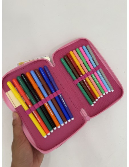 Plumier Stitch 3 niveles Rosa