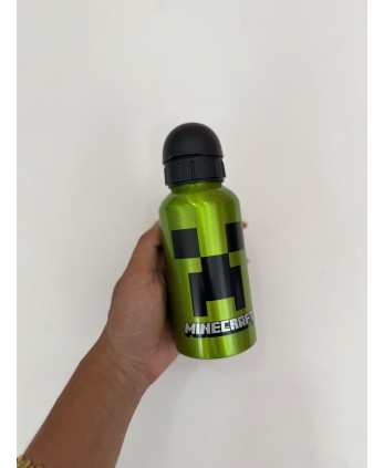 Botella Minecraft Aluminio