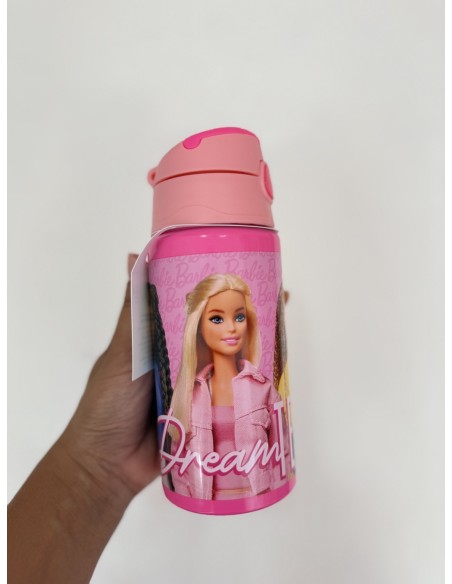 Botella Aluminio Barbie