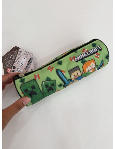 Estuche redondo Minecraft