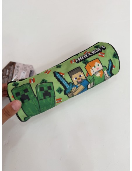 Estuche redondo Minecraft