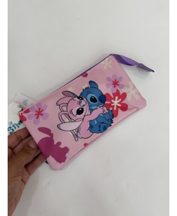 Estuche doble Stich rosa