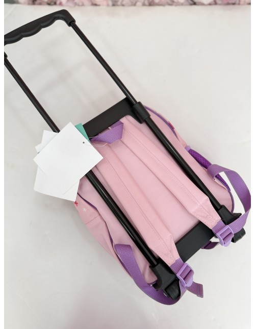 Mochila con carro Stich rosa