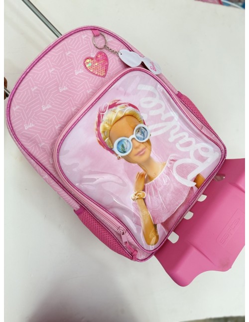 Mochila con carro Barbie
