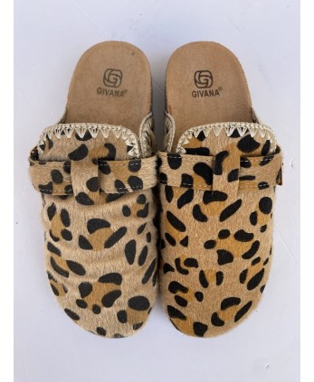 Zuecos Hebilla Leopard 2