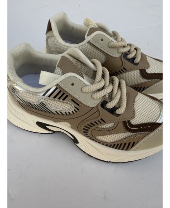 Deportiva Denver Beige 2