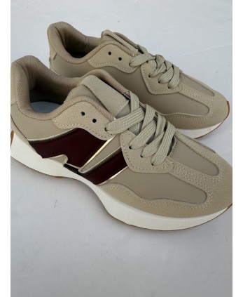 Deportiva New  Beige 2