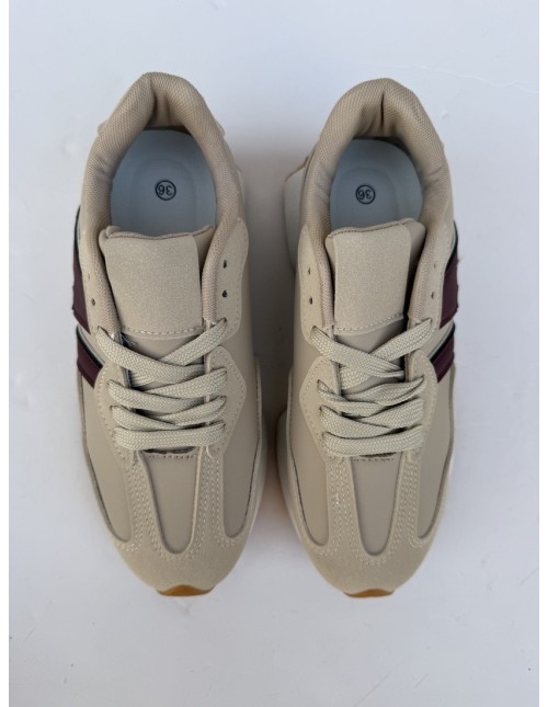 Deportiva New  Beige