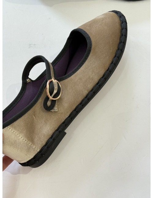 Manoletina Praga Beige