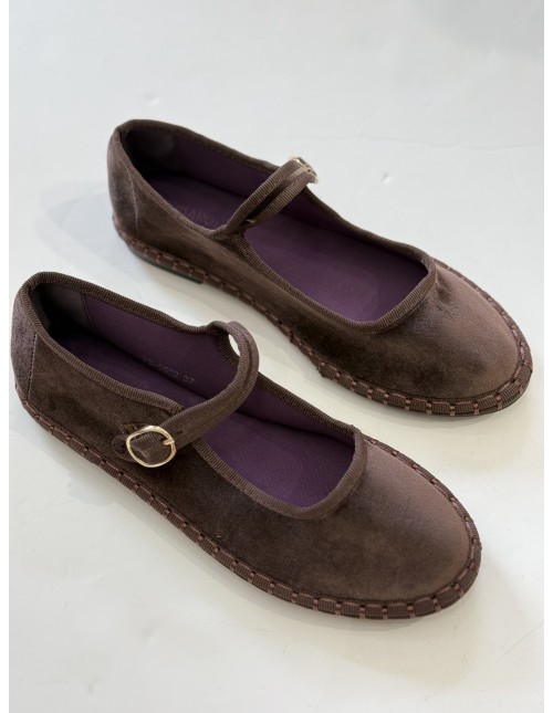 Manoletina Praga Marrón