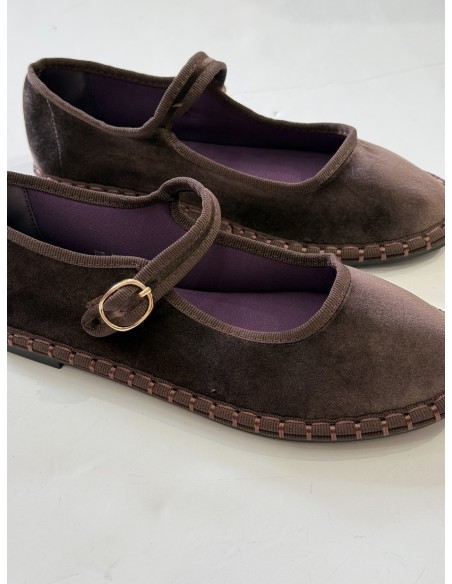 Manoletina Praga Marrón