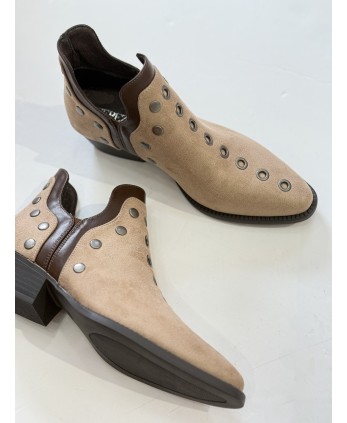 Botín Coriana Beige 2