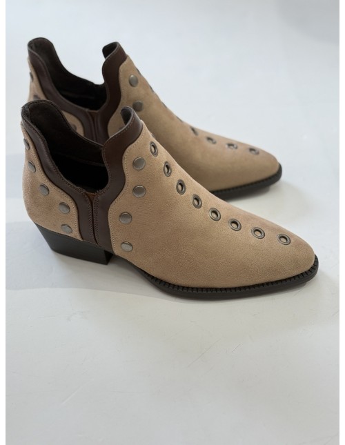 Botín Coriana Beige