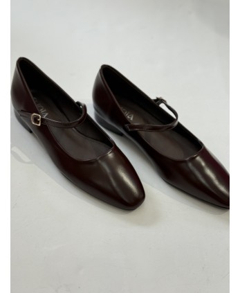 Manoletina Fina Marrón 2