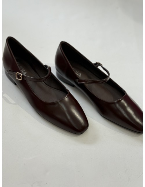 Manoletina Fina Marrón