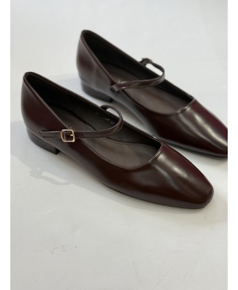 Manoletina Fina Marrón