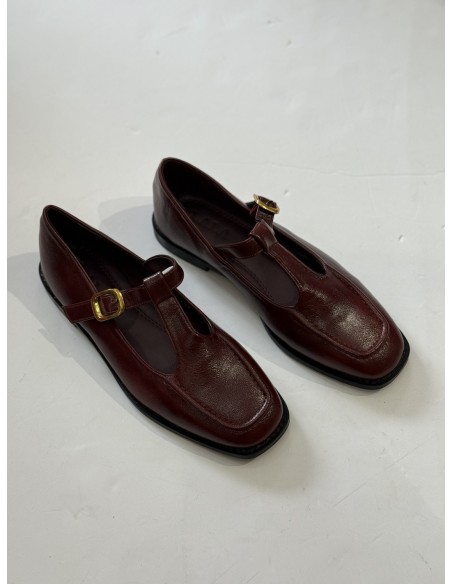 Mocasín Berta Granate