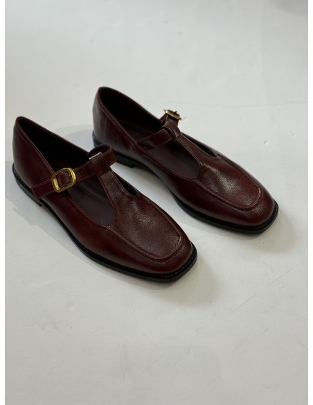 Mocasín Berta Granate