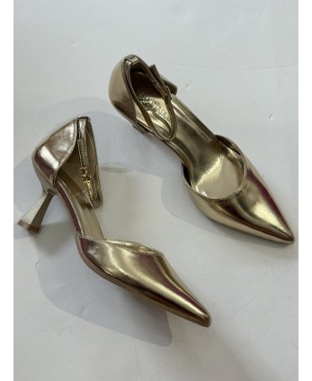 Tacón Julia Dorado 2