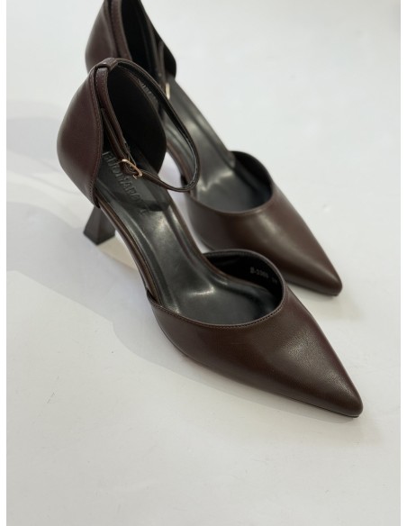 Tacón Julia Marrón