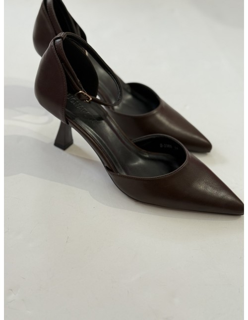 Tacón Julia Marrón