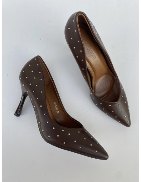 Tacón Julieta Marrón