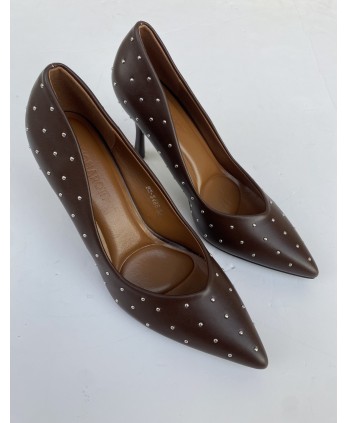 Tacón Julieta Marrón 2