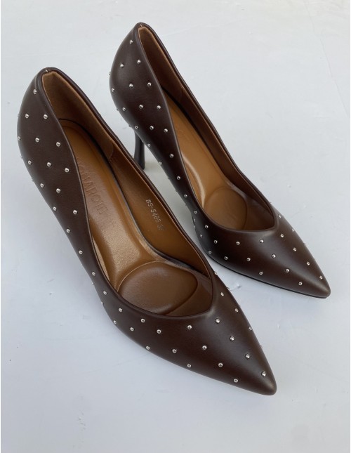 Tacón Julieta Marrón