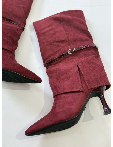 Botín Isabella Burdeos