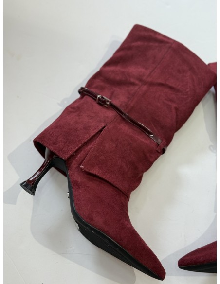 Botín Isabella Burdeos