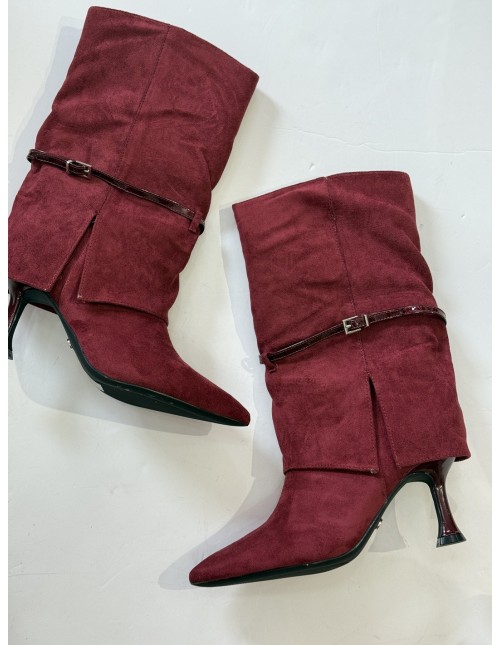 Botín Isabella Burdeos
