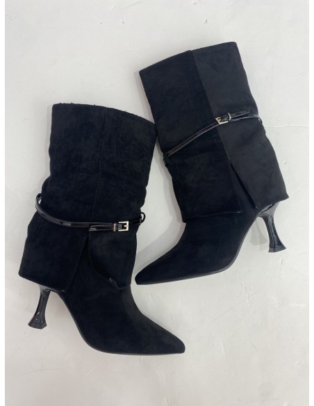 Botín Isabella Negro