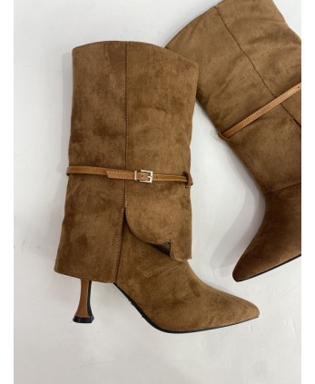 Botín Isabella Camel 2