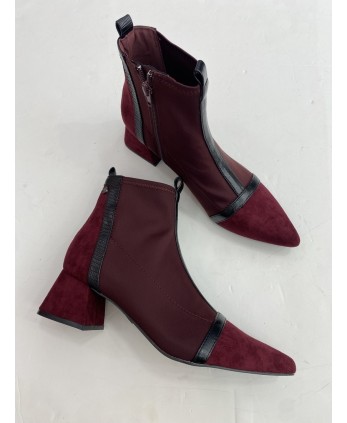 Botín Elise Burdeos