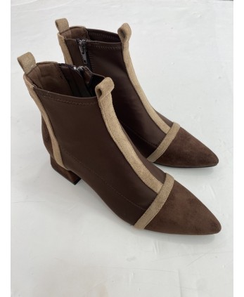 Botín Elise Marrón