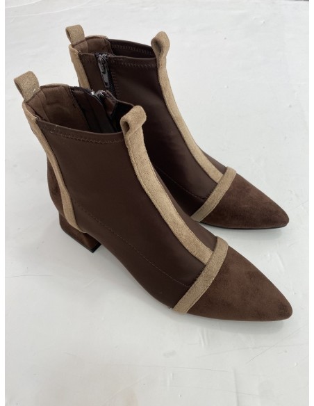 Botín Elise Marrón