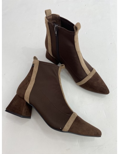 Botín Elise Marrón