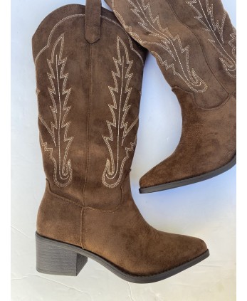 Bota Cowboy Marrón 2