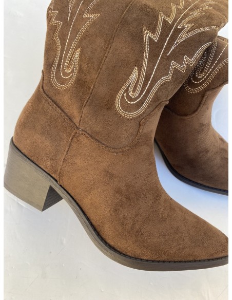 Bota Cowboy Marrón