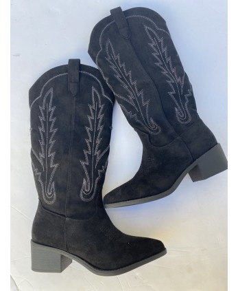 Bota Cowboy Negra