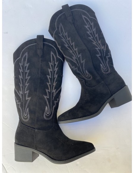 Bota Cowboy Negra