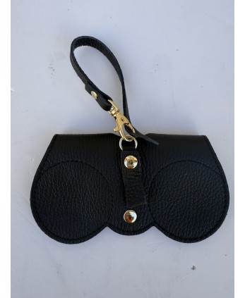 Funda de Gafas Piel Negro