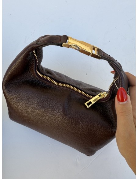 Bolso Alex Piel Granate