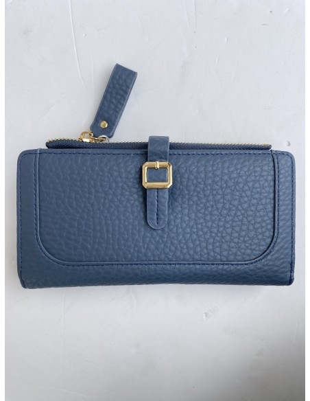 Cartera grande Azul